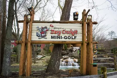 Ripley's Davy Crockett Mini-Golf in Gatlinburg TN
