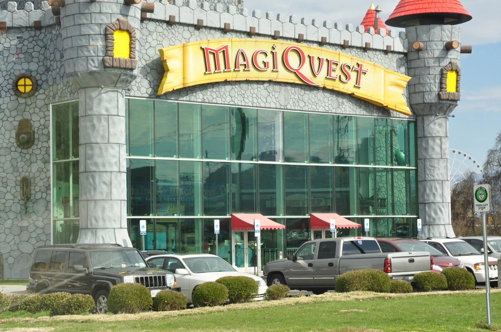 MagiQuest indoor attraction in Pigeon Forge