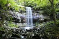 Rainbow Falls is one of the best waterfalls near Gatlinburg