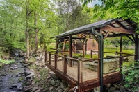 little bear creek is one of the Cabins Near Downtown Gatlinburg Close to a Creek